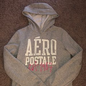 Aeropostale light grey hoodie